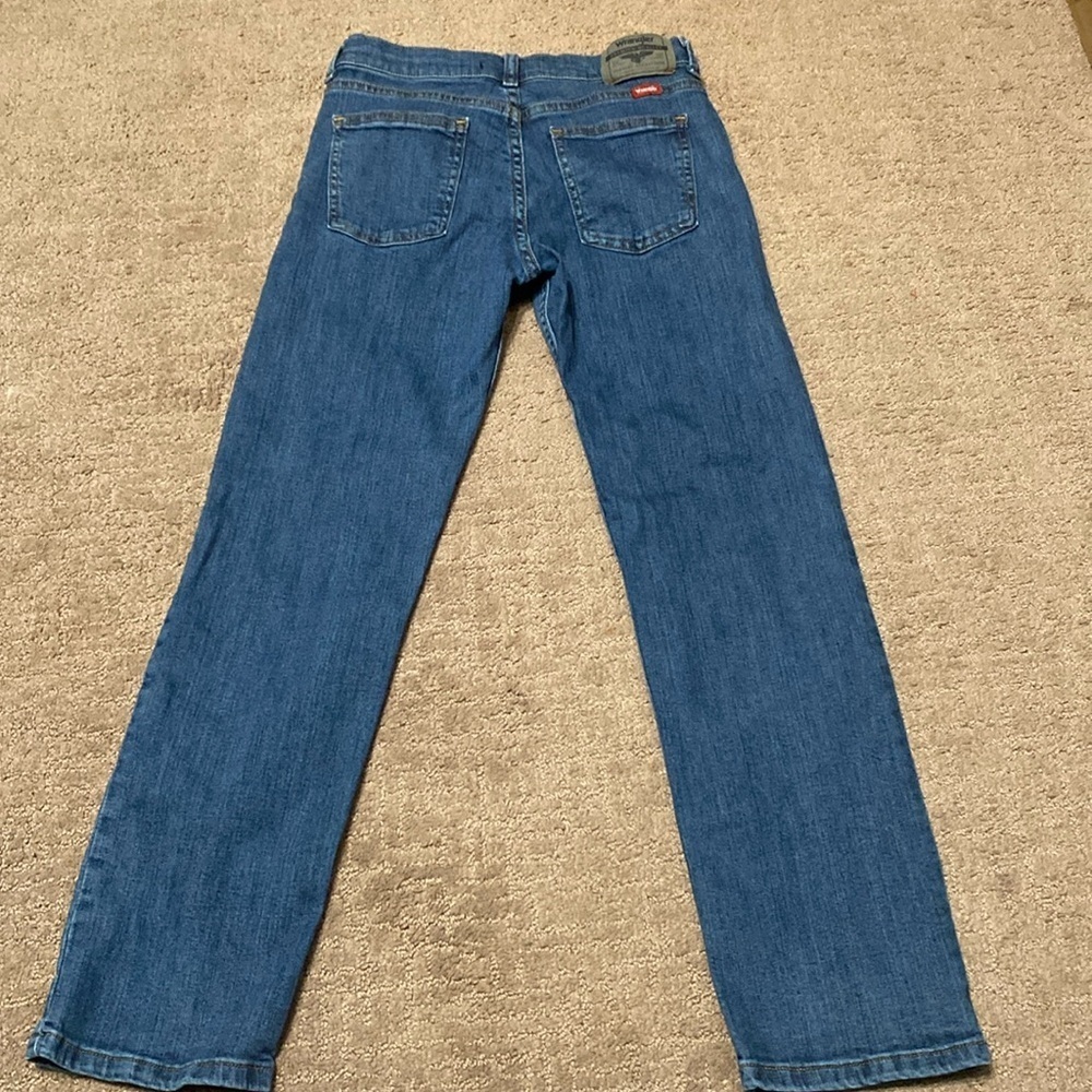 Boy’s Size 12 Wrangler Classic Straight Jeans Western Cowboy School